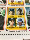 1978 Topps Baseball Uncut Sheet 132 Cards Trammell Molitor Rc