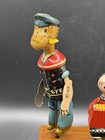 Vintage Marx Popeye And Olive Oyl Jiggers Tin Litho Wind-up 1930   s works Nr Mint