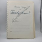 My Personal History And Family Record 1950 Copyright Vintage Genealogy Book