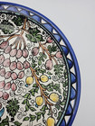 Jerusalem Pottery 9 5  Decorative Art Plate Colorful Hand Painted Decor Israel 