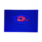 Marq Spusta Fish  medium Teal Shimmer  Micro Print