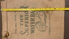 Vintage Superior Auto Water Bag Scotch Flax Canvas With Cork And Jute Strap