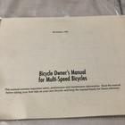 Diamondback Owner s Manual Multi-speed Bicycles 4th Ed  1998