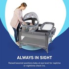Graco Pack  n Play Dome Xl Portable Playard W bassinet Redmond Fashion Sealed