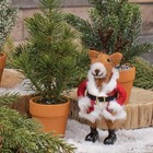 Santa Reindeer Deer Felt Critter Christmas Holiday Ornament Figurine Gift Decor