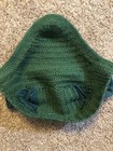Custom Handmade Warmblood oversize large Bonnet Hunter Green With White Bling