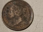 Canada 1885 5 Cent Silver Small 5 5 
