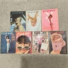 Vintage Lot Of 7 Playboy Magazines 