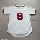 Vintage Atlanta Braves Wilson Baseball Jersey Mlb Baseball White Home Vintage