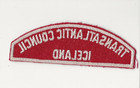 Transatlantic  Council R w Strip     Iceland   - Boy Scout Bsa A142-t41
