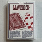 New Sealed Maverick Standard Poker Deck  red   Us Playing Card Company 2018