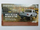 Rare Sealed All-new 2020 Jeep Gladiator Original Dealer Sales Preview Brochure