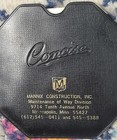 Vintage Concise Circular Slide Rule  28n Mannix Instruction Book W case Japan