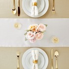 10 Pack White Wedding Party Banquet Table Runners Tablecloth Runner Home D  cor