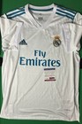 Cristiano Ronaldo Back Signed Real Madrid 2017 Shirt With Coa Psa