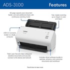Brother Ads3100 Duplex Document Scanner 