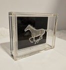Year Of The Fire Horse - Running Horse Acrylic Trinket Box 5 25    X 4    X 1 5   