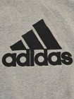 Vintage Men s Adidas Gray   Black Hooded Sweatshirt Extra Large Hoodie