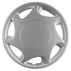 Set Of  4  14  Silver Hubcap Replacements For 1992-2000 Toyota Camry