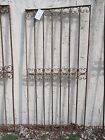 Antique Victorian Iron Gate Window Garden Fence Architectural Salvage Door  341
