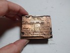 Vintage Letterpress Printing Block Farm Animals Fence Advertising Supreme Test