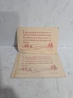  2  Smokey Bear Jr Forest Ranger Member Card Fire Fighting Advertising Vtg Rare