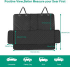 Dog Car Seat Cover For Back Seat Cover non Stick Fur Rear Seat Protector For Pet