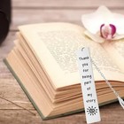 Funny Bookmarks Metal Book Mark Reading Gifts For Book Lovers Women Men Writers