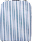 Foldable Tabletop Ironing Board With Iron Rest  Blue Stripe