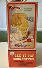 Vintage Junior Chef See-it-pop Corn Popper Popcorn Maker With Box- Tested Works