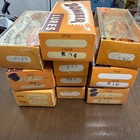 10 Vintage Bomber Wood Lures Lot In Box Fishing Lure Texas Lure