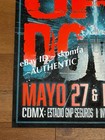 System Of A Down Poster Foil Mexico City May 27   28 2026     official Merch Cdmx