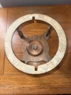 Vintage Old World Desk Globe W  Zodiac Wooden Stand Japan 1950s-70s Decor