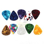 10x Guitar Pick Picks Plectrum Celluloid Electric Smooth Acoustic Bulk 0 46mm Us