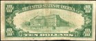 New York  First National Bank 1929  10 Ten Dollar National Note