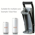 Manual Beer Soda Can Crusher Aluminum Recycling Compactor Kitchen Home Tool