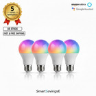  4-pack Special  Smart Wifi Rgb Bulbs E26 A19  5-yr Warranty  Alexa google