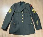 Vintage Us Army Green Dress Uniform Jacket Pants Washington Dc National Guard