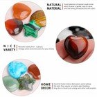 10x Heart Shape Natural Healing Crystal Gemstones Reiki Chakra Collection Stones