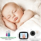 3 5 Inch Video Baby Monitor Security Camera With Wireless Portable Baby Camera