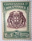 Travelstamps  1937 Mozambique Company Stamps Sc 193  Mint  Og  Lh  20 Escudos