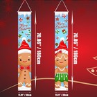 Gingerbread Christmas Decorations - Merry Door Sign Multicolor 