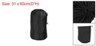 Stuff Sack 12x24  Waterproof Outdoor Drawstring Bag For Camping Black