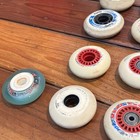 31 Inline Roller Hockey Wheels Lot Labeda Redstar Hyper 80 72mm Used