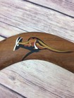 Vintage Aboriginal Art Connection 10 Inch Wood Boomerang