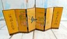 Miniature Dollhouse Asian Table room Divider Vtg Beautiful Piece 13-3 4  X 6-1 2