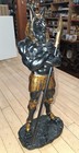 Anubis Figurine     10  Resin Statue With Staff