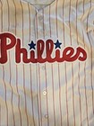 Majestic Philadelphia Phillies Game Worn Used Jorge Alfaro Jersey 48 Xl Colombia