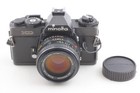  near Mint  Minolta Xd-7 Xd-11 Black W  Md Rokkor 50mm F1 4 Data Back Japan