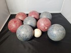 Sportcraft Official Bocce Set Made In Italy 8 Speckled Balls Pallino